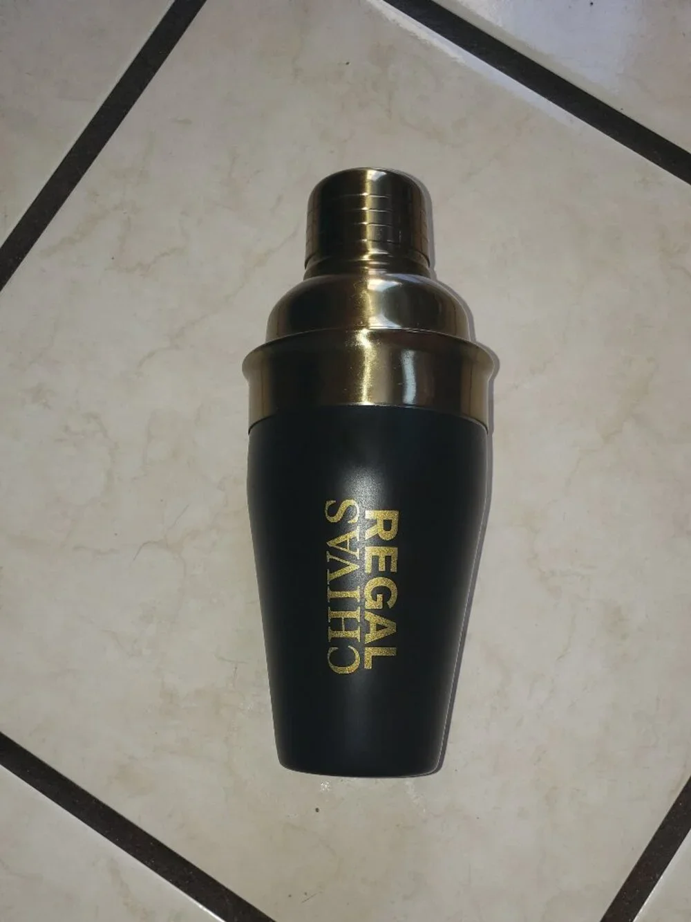 Chivas Regal cocktail shaker